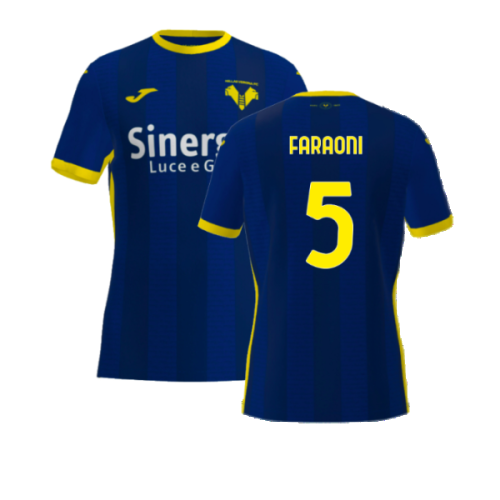 2023-2024 Hellas Verona Home Replica Shirt (FARAONI 5)