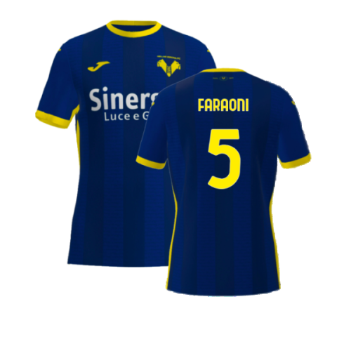 2023-2024 Hellas Verona Home Replica Shirt (Kids) (FARAONI 5)