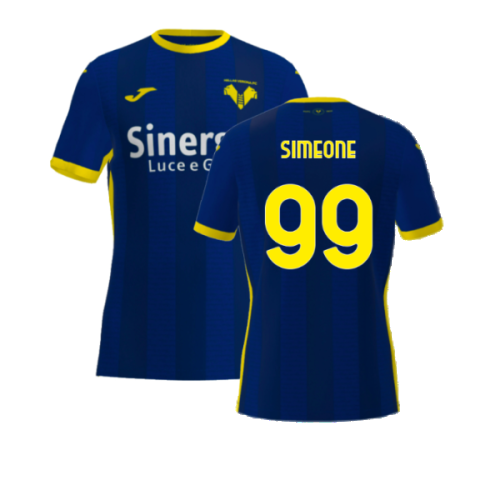 2023-2024 Hellas Verona Home Replica Shirt (Kids) (SIMEONE 99)