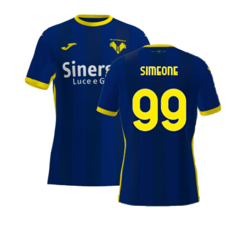 2023-2024 Hellas Verona Home Replica Shirt (SIMEONE 99)