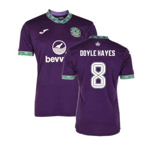 2023-2024 Hibernian Away Shirt (Doyle Hayes 8)