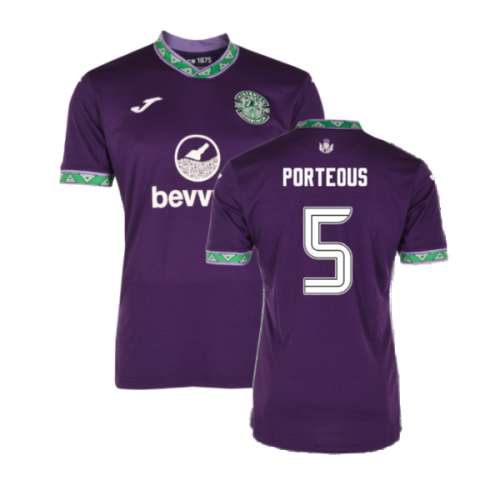 2023-2024 Hibernian Away Shirt (Porteous 5)