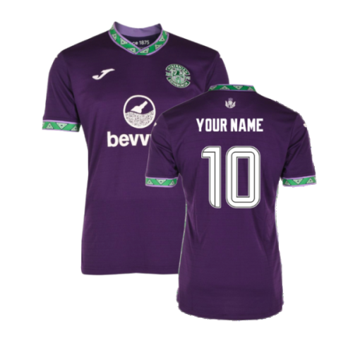 2023-2024 Hibernian Away Shirt (Your Name)