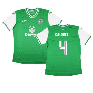 2023-2024 Hibernian Home Shirt (Caldwell 4)