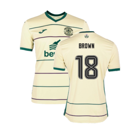 2023-2024 Hibernian Third Shirt (Brown 18)