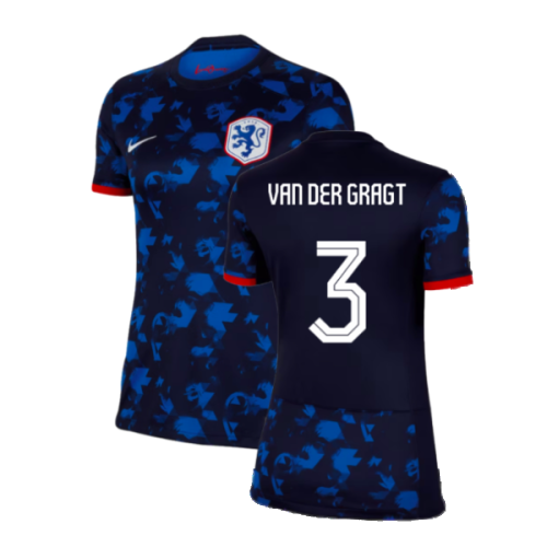 2023-2024 Holland WWC Away Shirt (Ladies) (Van Der Gragt 3)