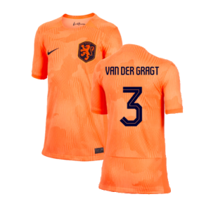 2023-2024 Holland WWC Home Shirt (Kids) (Van Der Gragt 3)