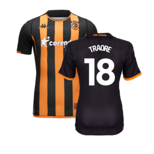 2023-2024 Hull City Home Shirt (TRAORE 18)