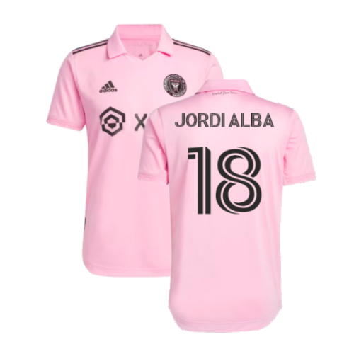 2023-2024 Inter Miami Authentic Home Shirt (Jordi Alba 18)