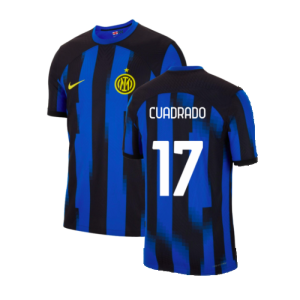 2023-2024 Inter Milan Authentic Home Shirt (Cuadrado 17)