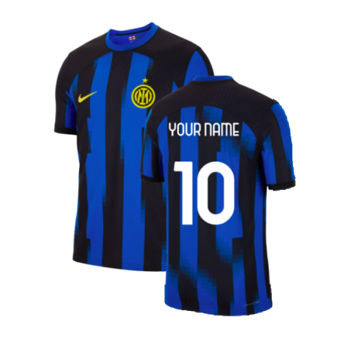 2023-2024 Inter Milan Authentic Home Shirt (Your Name)