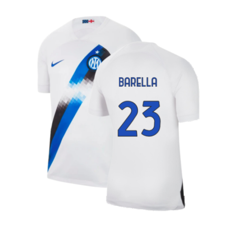 2023-2024 Inter Milan Away Shirt (Barella 23)