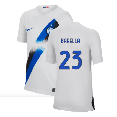 2023-2024 Inter Milan Away Shirt (Kids) (Barella 23)