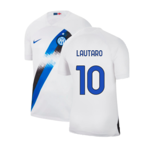 2023-2024 Inter Milan Away Shirt (Lautaro 10)