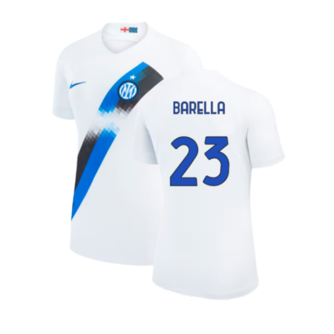 2023-2024 Inter Milan Away Shirt (Womens) (Barella 23)