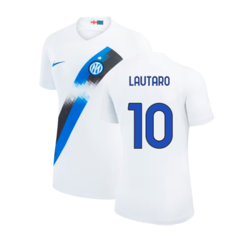 2023-2024 Inter Milan Away Shirt (Womens) (Lautaro 10)