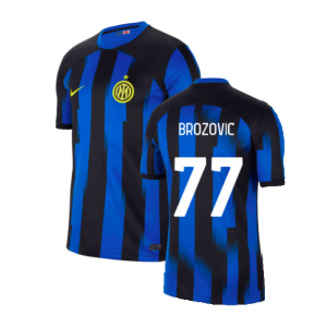 2023-2024 Inter Milan Home Shirt (Brozovic 77)