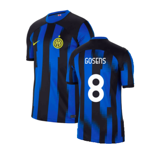 2023-2024 Inter Milan Home Shirt (Gosens 8)