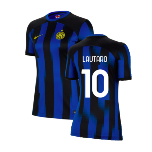 2023-2024 Inter Milan Home Shirt (Womens) (Lautaro 10)