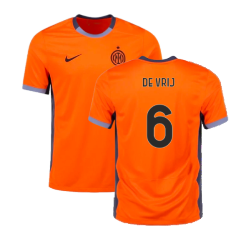 2023-2024 Inter Milan Third Shirt (De Vrij 6)