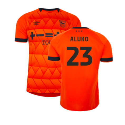 2023-2024 Ipswich Town Away Shirt (Aluko 23)