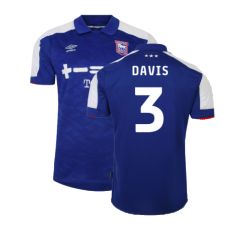 2023-2024 Ipswich Town Home Shirt (Kids) (Davis 3)