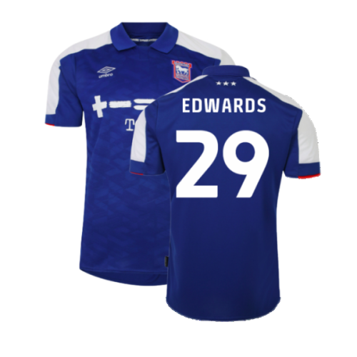 2023-2024 Ipswich Town Home Shirt (Kids) (Edwards 29)