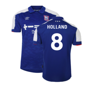 2023-2024 Ipswich Town Home Shirt (Kids) (Holland 8)