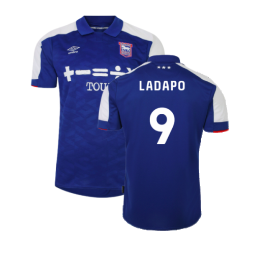 2023-2024 Ipswich Town Home Shirt (Ladapo 9)