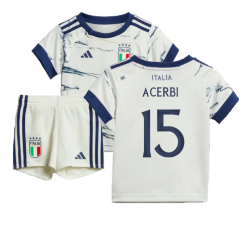 2023-2024 Italy Away Baby Kit (ACERBI 15)