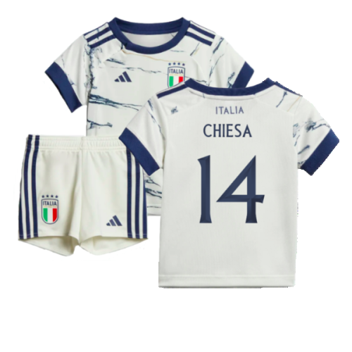 2023-2024 Italy Away Baby Kit (CHIESA 14)