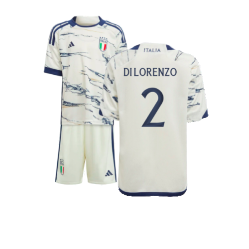 2023-2024 Italy Away Mini Kit (DI LORENZO 2)