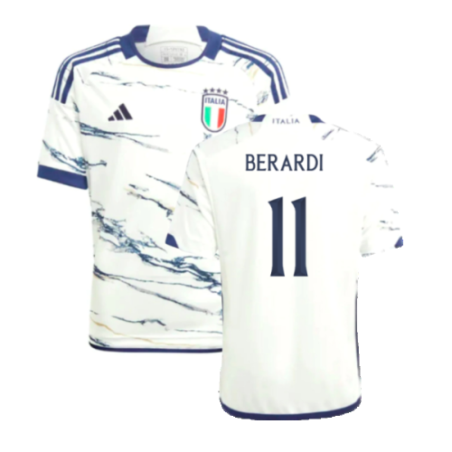 2023-2024 Italy Away Shirt (Kids) (BERARDI 11)