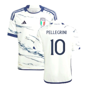 2023-2024 Italy Away Shirt (Kids) (PELLEGRINI 10)