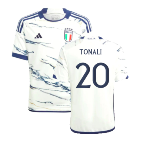 2023-2024 Italy Away Shirt (Kids) (TONALI 20)