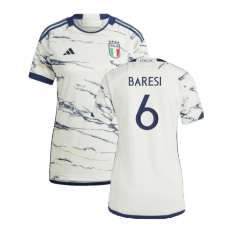 2023-2024 Italy Away Shirt (Ladies) (BARESI 6)