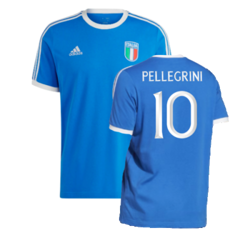 2023-2024 Italy DNA 3S Tee (Blue) (PELLEGRINI 10)