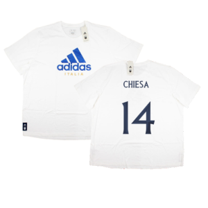 2023-2024 Italy DNA Graphic Tee (White) (CHIESA 14) 2023-2024 Italy DNA Graphic Tee (White) (CHIESA 14)