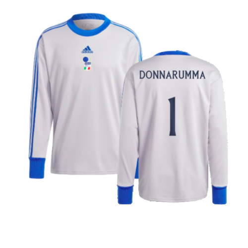 2023-2024 Italy Goalkeeper Icon Jersey (Grey) (Donnarumma 1)