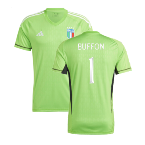 2023-2024 Italy Goalkeeper Jersey (Green) (Buffon 1)