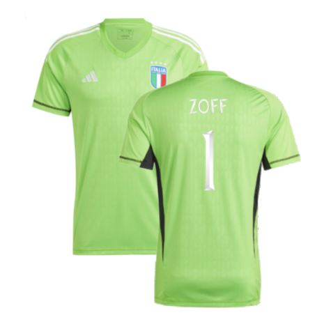 2023-2024 Italy Goalkeeper Jersey (Green) (Zoff 1)