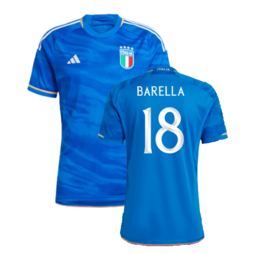 2023-2024 Italy Home Shirt (BARELLA 18)