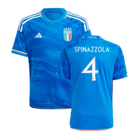 2023-2024 Italy Home Shirt (Kids) (SPINAZZOLA 4)