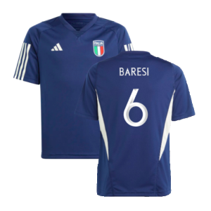 2023-2024 Italy Training Jersey (Dark Blue) - Kids (BARESI 6) 2023-2024 Italy Training Jersey (Dark Blue) - Kids (BARESI 6)