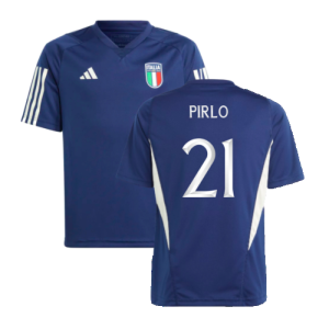 2023-2024 Italy Training Jersey (Dark Blue) - Kids (PIRLO 21)