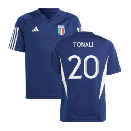 2023-2024 Italy Training Jersey (Dark Blue) - Kids (TONALI 20)