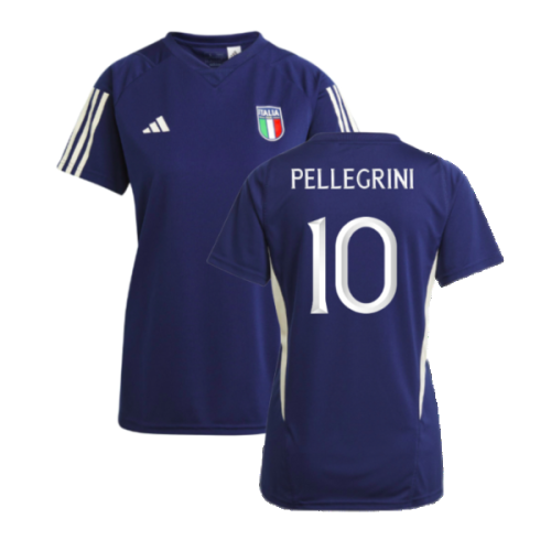 2023-2024 Italy Training Jersey (Dark Blue) - Ladies (PELLEGRINI 10)