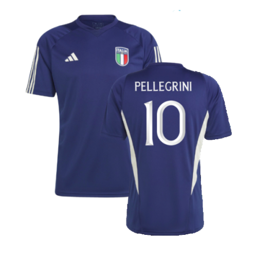 2023-2024 Italy Training Jersey (Dark Blue) (PELLEGRINI 10)