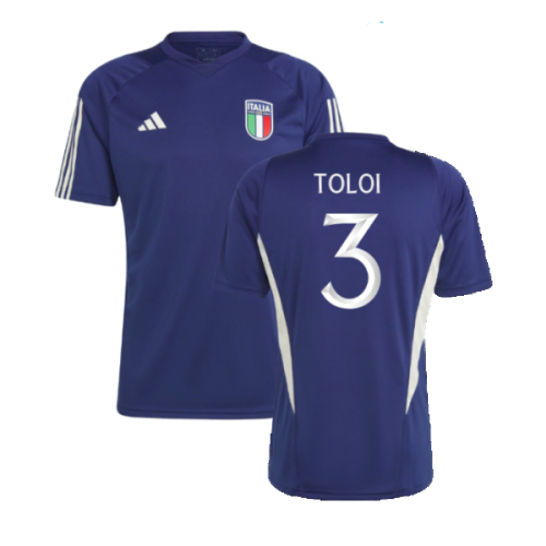 2023-2024 Italy Training Jersey (Dark Blue) (TOLOI 3)