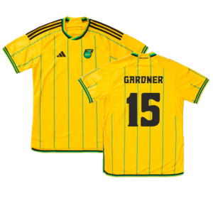 2023-2024 Jamaica Home Shirt (GARDNER 15)